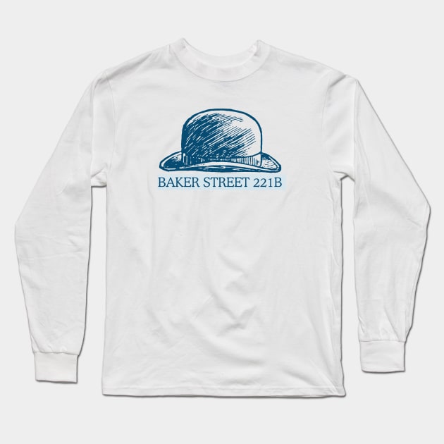 sherlock holmes Long Sleeve T-Shirt by yzbn_king